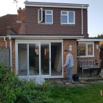 Rear Elevation of Completed Loft Conversion