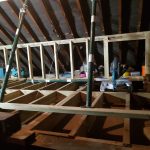 Ashla wall in main loft