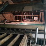 Main loft in the back ground and second box in the front