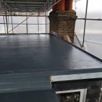 New Fibre glass roof