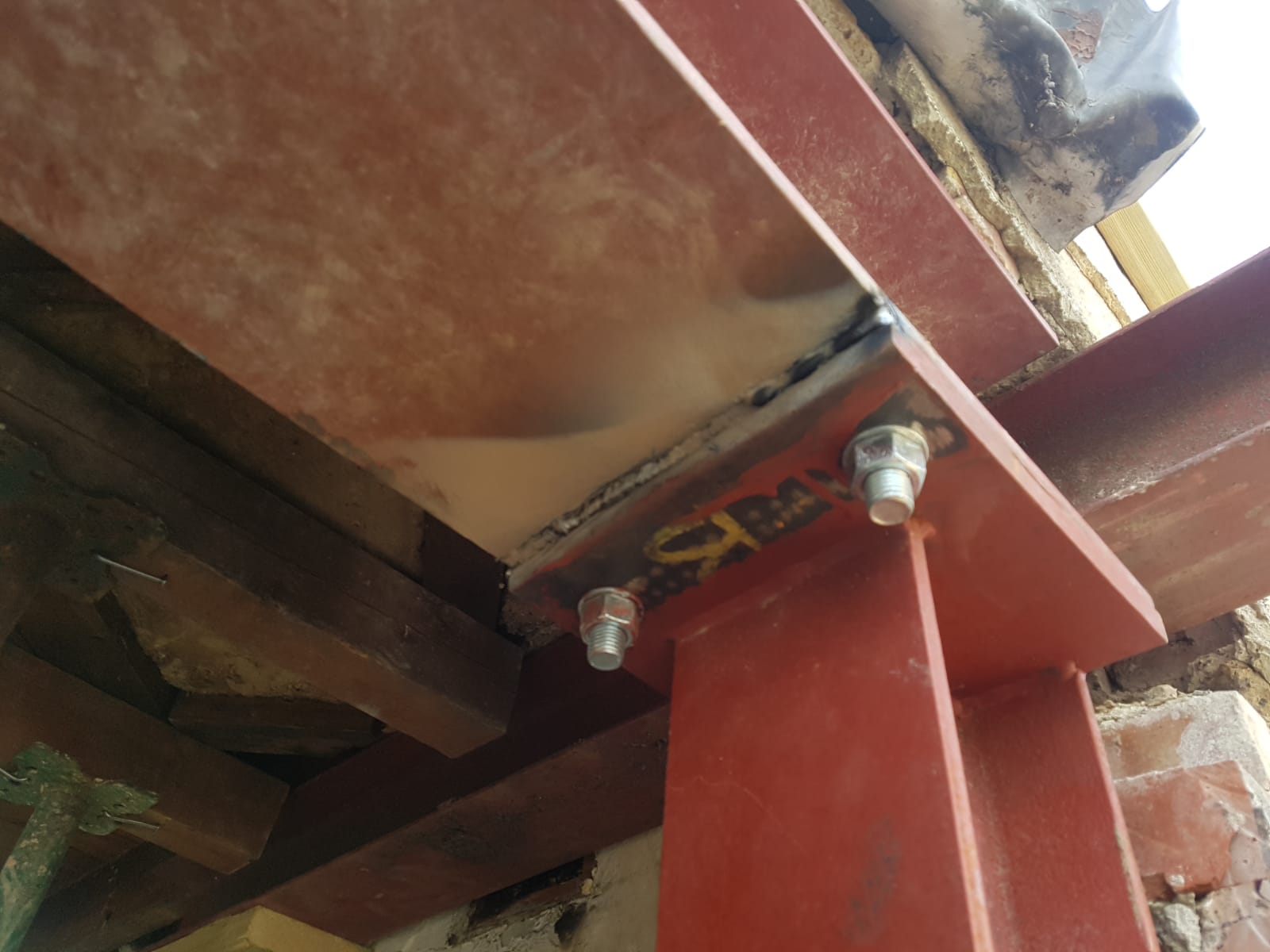 Top of Box Frame Steel