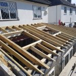 Rear Roof Timber Construction