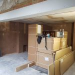 This is were the old house ended