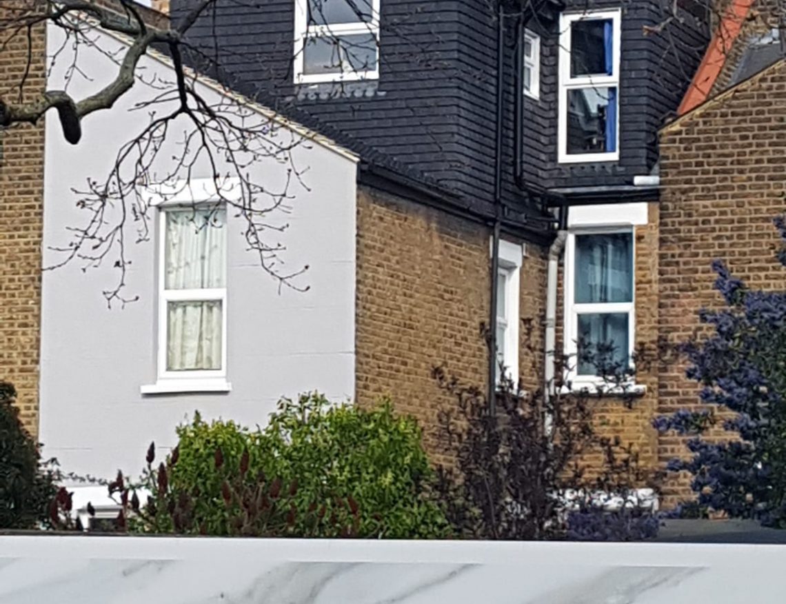 Rear Elevation of the Completed Loft Conversion