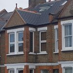 Front Elevation of completed loft elevation