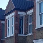 Completed front elevation